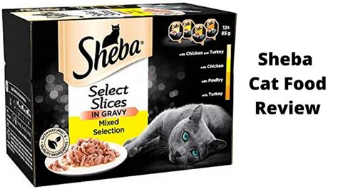 sheba cat food review